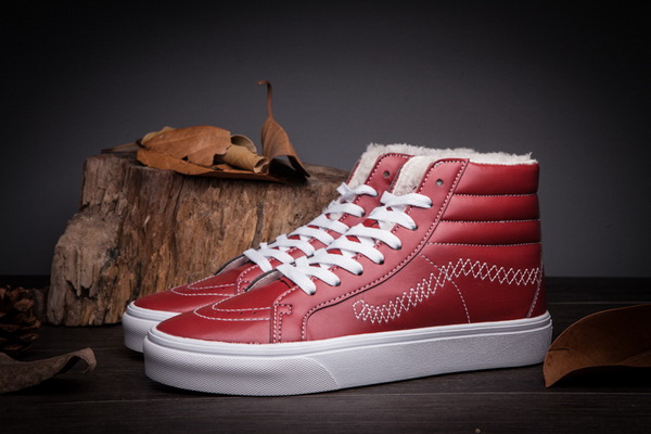 Vans High Top Shoes Women--047